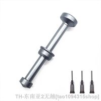 hk◑۩○  Solder Paste Flux Booster Aluminum Alloy Propulsion Tools Manual Syringe Mate Plunger Dispenser