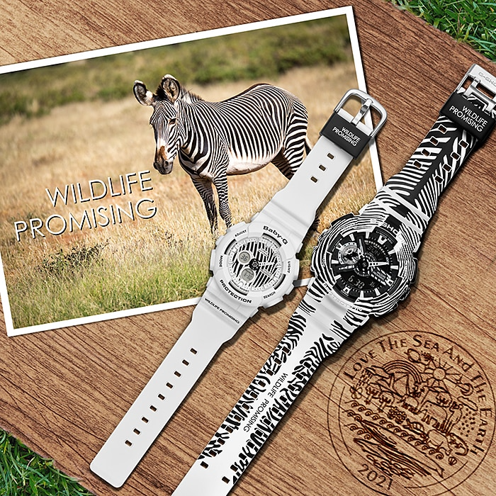 <ของแท้> G-SHOCK และ BABY-G G-MS WILDLIFE PROMISING GA