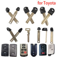 10Pcs ฉุกเฉิน Smart Prox Remote Key Fob Uncut Blade Blank ใส่สำหรับ Toyota Lexussiennarusucamry Remote Key อุปกรณ์เสริม