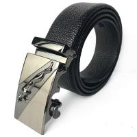 Men Belt Fashion Casual Mens Pu Leather Belt Scratch-resistant Automatic Buckle Belt for Men