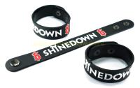 Shinedown wristband ริสแบนด์ งานแกะขึ้นโมล ปั้มนูน สองชั้น สวยงาม คุณภาพสุดๆ วัสดุ ยางซิลิโคน เกรดพรีเมี่ยม ปั๊มนูน พรีเมี่ยม พร้อมส่งทุกเส้น SDN338NNN