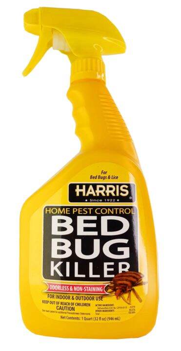 Harris Bed Bug Killer Spray 32 Oz 946ml | Lazada PH