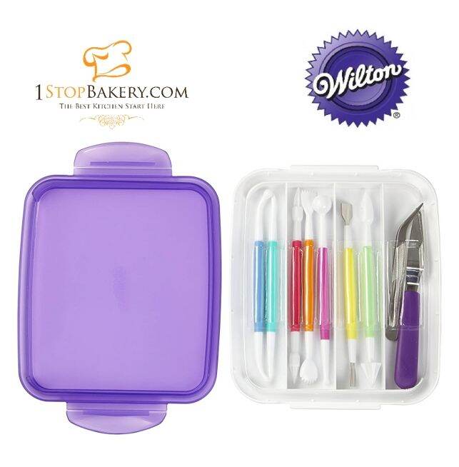 wilton-1907-1350-fondant-and-gum-paste-tool-set-10-pc-ชุดเครื่องมือวางฟองดอง