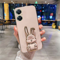 KOSLAM การ์ตูนกระต่ายน่ารักเคสโทรศัพท์ตั้งในตัว Huawei Nova 11 11i 11 Pro 10 10 Pro P60 P60 Pro Mate 50 50 Pro 40 40 Pro 30 Pro P50 P50 Pro P40 Pro P30 P30 Pro Nova 8 8i 7ปลอกโทรศัพท์มือถือ TPU นิ่มสไตล์ใหม่3i 4e 7 SE ในสต็อก