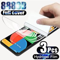 3PCS Hydrogel Film For Google Pixel 7 6 5 4 3 2 1 Screen Protector For Google Pixel 7a 6a 5a 4 XL 3a XL 2 XL HD Protective film Screen Protectors