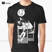 Nazo No Kanojo X (Mysterious Friend X) Sleeping Urabe Graphic T-Shirt Oversized Tshirt Funny Art Streetwear Cartoon Tee New