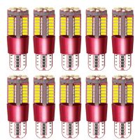 มาร์คเกอร์ไฟ Led ประดับรถยนต์ทรงลิ่มไฟติดรถยนต์ไฟ Led Canbus ไม่มีข้อผิดพลาด192 57 Smd 3014 T10