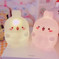 2PCS Night Ornaments Kids Kawaii Bedroom Bedside Lamp Lighting Room