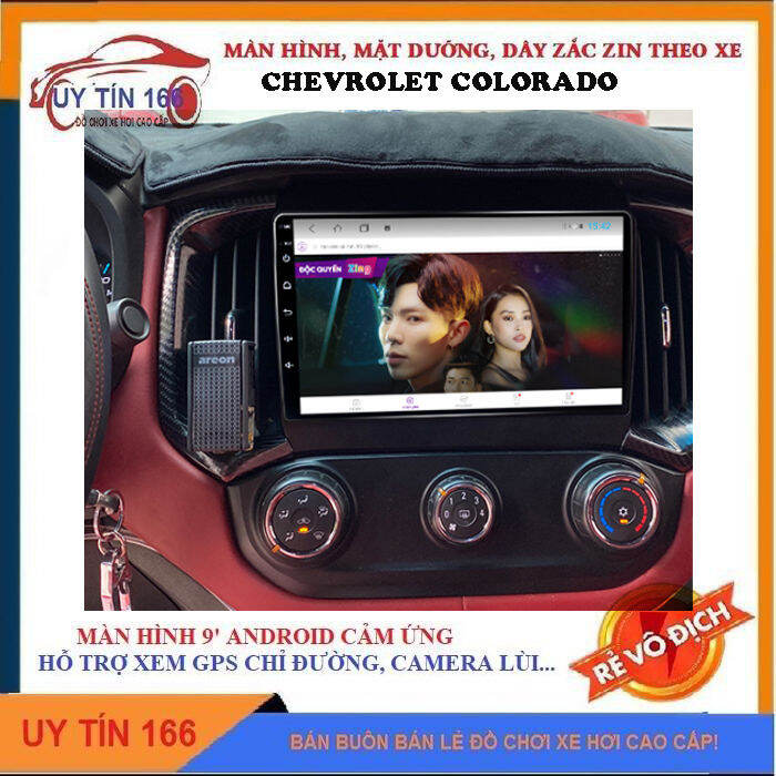 Màn hình DVD Android xe Chevrolet Colorado 2016 nay Gotech GT8 Max #15 Màn hình DVD Android xe Chevrolet Colorado 2016 nay Gotech GT8 Max