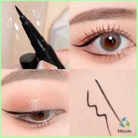 Mexin สีดำ ติดทนนานสุด ๆ  อายไลเนอร์ชนิดน้ำ แห้งเร็ว  Liquid eyeliner