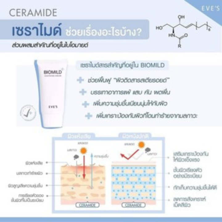 ส่งฟรี-ส่งไว-เซตคู่ฟื้นฟูผิว-ผิวนุ่มเด้ง-ขาวกระจ่างใส-อีฟส์-ครีมเจล-ไบโอมายด์-ฟื้นฟูผิวให้-ผิวแข็งแรง