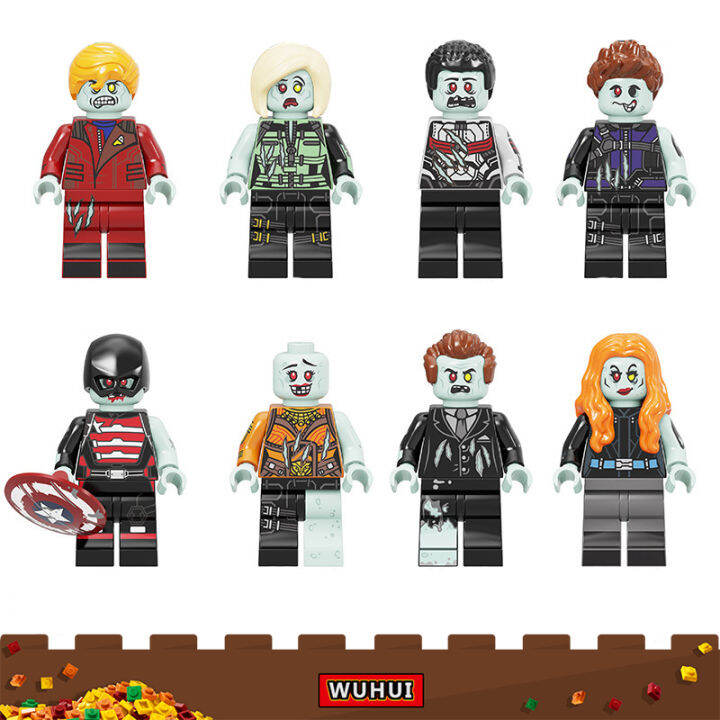 Lego magician and store zombie