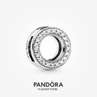 Official Store Pandora Circle of Pavé Clip Charm