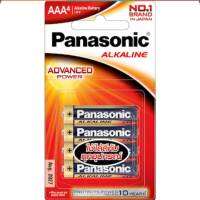 ถ่านอัลคาไลน์พานาโซนิค AAA แพ็ค 4 Panasonic