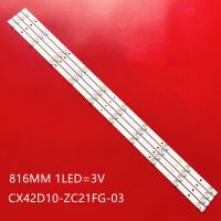 แถบไฟแบล็คไลท์ LED สำหรับ CX42D10-ZC21FG-03 Dexp F42c7000e K 42Lex-5026/Ft2c, 42Lex-5027/Ft2c CX416M03 LE-4219H CX420DLEDM