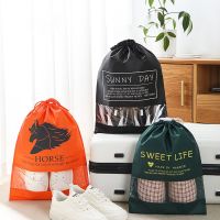 hot【DT】 Dust-proof Shoe Storage Suitcase Holder Drawstring Closet Organizer Space-saving