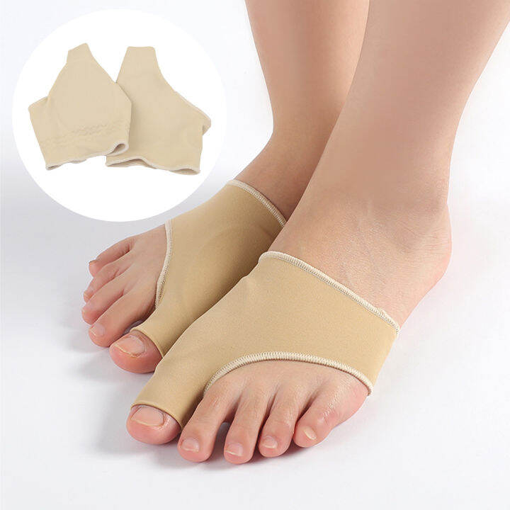 1Pair Big Bone Orthopedic Bunion Correction Socks Silicone Hallux