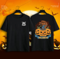 จัดส่งทันที เสื้อยืดฮาโลวีน เสื้อฮาโลวีน （D-17） Halloween T-SHIRT เสื้อยืดผู้ใหญ่สำหรับเด็ก