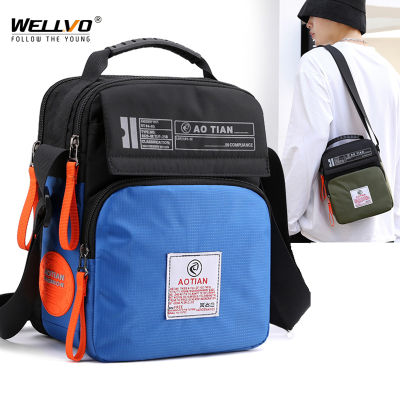 Small Shoulder Bags For Men 2021 Messenger Bags Male Casual Oxford Handbag Purse Female Crossbody Bag Mini Bolsa Feminina X165C