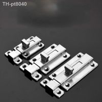 ▨  Stainless Steel Double ended Door Lock Parallel / Right Angle Shift Sliding utomatic Spring Latch Safety Lock Cabinet Hardware