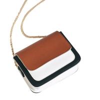Fashion Women Bag Girls Leather Chain Handbag Crossbody Shoulder Bag Female Casual Hit Color Mini Small Messenger Phone Bag