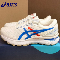 Asics 2023รองเท้าวิ่ง GEL-NIMBUS 22,รองเท้าบุรุษรองเท้าผู้หญิงรองเท้าบุรุษรองเท้าวิ่งบุฟองน้ำรองเท้ากีฬา