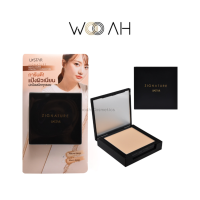 แป้ง USTAR ZIGNATURE MAXX COVER COMPACT FOUNDATION SPF 35PA+++ ยูสตาร์ ซิกเนเจอร์ แม็กซ์ คัฟเวอร์ คอมแพ็ค แป้งผสมรองพื้น 2 เฉดสี ปกปิดยาวนาน