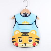 【DT】hot！ Baby Bib Kids Toddler Sleeveless Smock Feeding Apron  Anti-dirty Anti-dressing Burp Cloths 0-4 Years