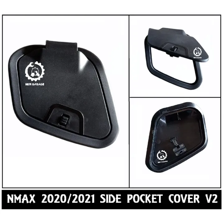 NMAX 2020/2021 SIDE POCKET COVER V2 - PUSH BUTTON TYPE HB | Lazada PH