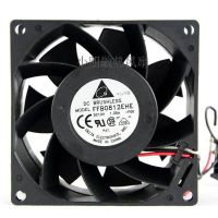 ▥ SSEA New Fan For Delta FFB0812EHE 8038 12V 1.35A 8CM 3-wire Violent Double Ball Fan Cooling Fan 80x80x38MM