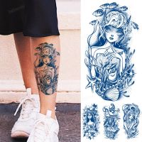 hot！【DT】﹉♘  Semi Permanent Temporary Lasting 15Days Juice Ink Painting Adult Stickers Leg Arm