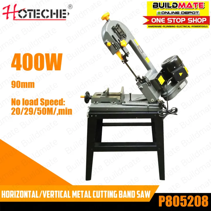HOTECHE Horizontal Vertical Metal Cutting Band Saw 90mm 400W P805208  •BUILDMATE• Lazada PH