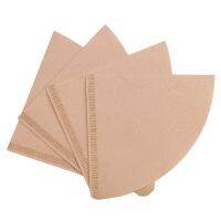 Coffee Filter Papers, 400PCS V-Shaped Disposable Unbleached Filter Papers for V60, Coffee Dripper Cones(2-4 Cups)