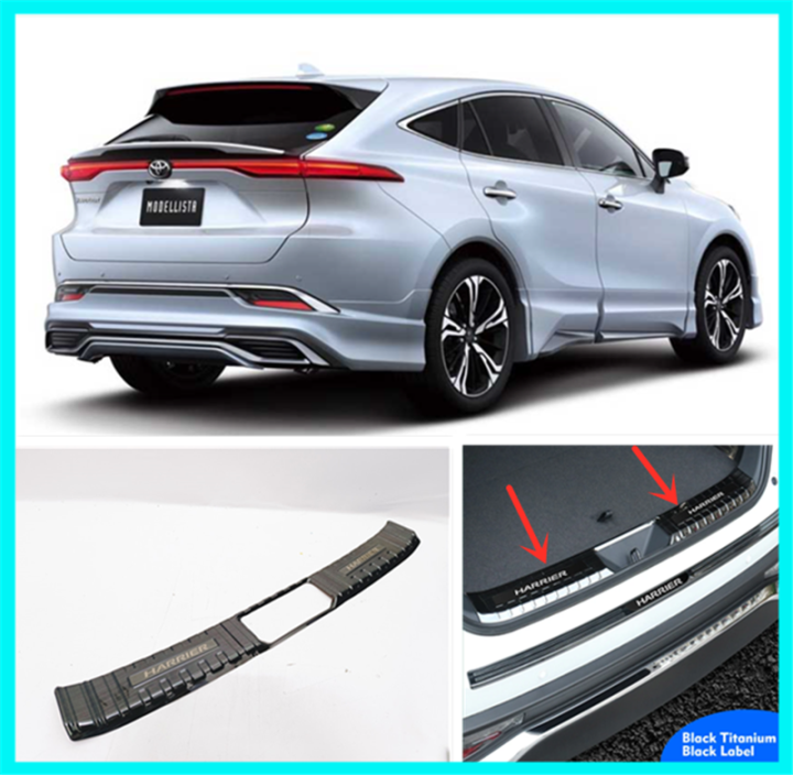 Toyota Harrier XU80 2020 INNER Rear Bumper Guard Trunk Protector