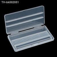 ◇△ 30 Holes Plastic Nail Drill Bit Storage Box Empty Stand Holder Container 1pcs