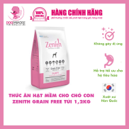 Thức ăn hạt mềm Zenith Grain Free cho chó con chất lượng tốt túi 1,2kg