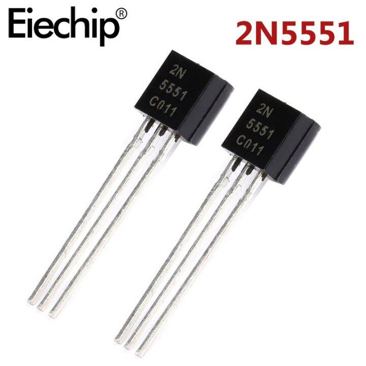 50pcs 2N5551 5551 Transistor NPN 0.6A 160V TO 92 New Original | Lazada PH