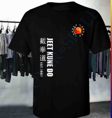 Baju Merek Pria Obral Populer T-Shirt Desain Pria Kasual Baru Jeet Kase Do Martials Academy. Kaus Uniseks Ukuran S-3Xl S-4XL-5XL-6XL
