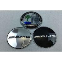 Style car 4pcs 65mm Wheel center Hub Sticker Cover Caps AMG Logo Emblem for Mercedes Benz yang