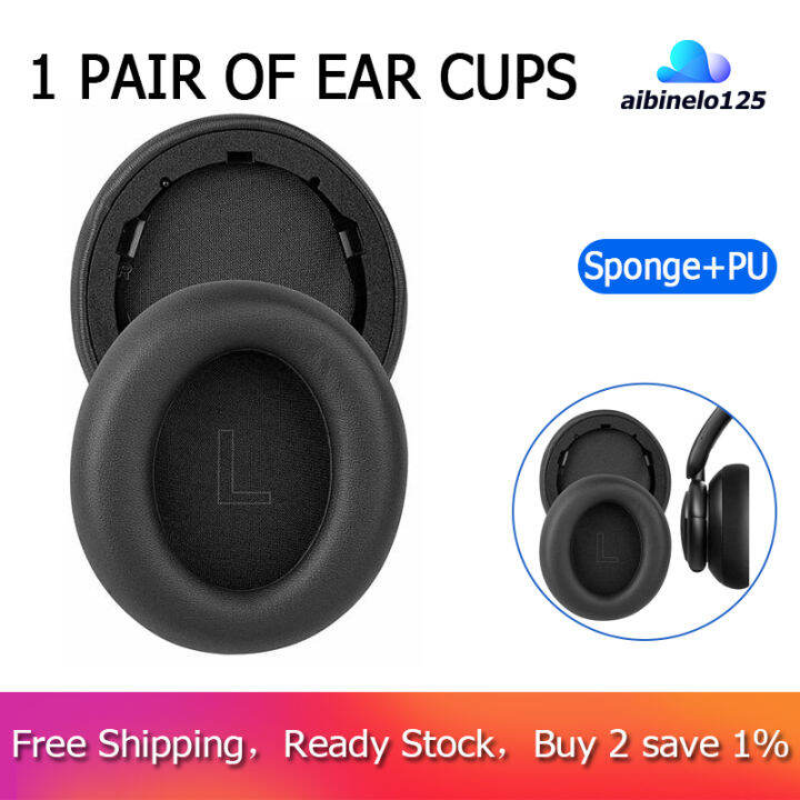 Replacement Ear Pads for Anker Soundcore Life Q30/Q35 Protein Leather