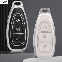 แฟชั่น TPU รถ Remote Key Case สำหรับ Ford Focus 3 4 Mondeo MK3 MK4 Fiesta Kuga ST C-Max B-Max Protector Fob