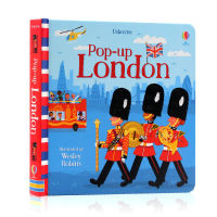 Usborne produced London pop up stereoscopic Book English original picture book London famous landmark interesting 3D visual stereoscopic Book Early Education Enlightenment flip hole book