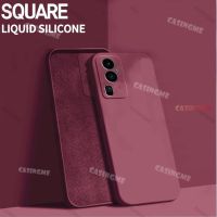 Oppo Reno ของเหลว10 Pro + 2023 Square เคสสำหรับ Oppo Reno 10 Reno10 Pro 10Pro Reno10Pro + Plus เคสเคสโทรศัพท์กันชน TPU 2023เรียบง่ายกันกระแทกสีทึบป้องกันการตกกันกระแทก