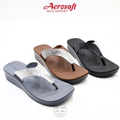 Aerosoft รองเท้าแตะสุขภาพ แบบหนีบ รุ่น AB0102 [รองเท้าเพื่อสุขภาพ Arch support พื้นนุ่มพิเศษ]