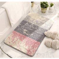 Fashion hot sale New flocking home door slip mat household bathroom bathroom Comfortable Bath Paddoor absorbent mat door mat