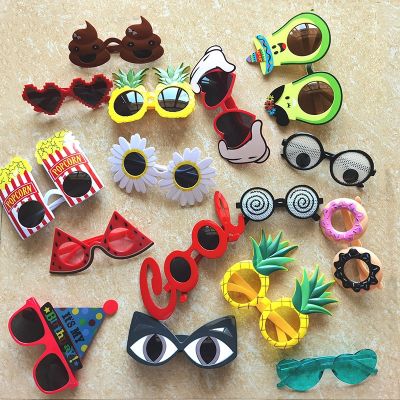 1 Pcs Sunglasses Funny Crazy Party Dress Glasses Accessories Novelty Costume Party Carnival Glasses Event Decoration Supplies