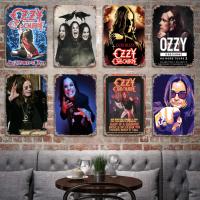 Ozzy Osbourne Band metal Decor Poster Vintage Tin Sign Metal Sign Decorative Plaque for Pub Bar Man Cave Club Wall Decoration Shoes Accessories Shoes