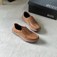 Original Ecco mens Work shoes Sports Shoes Outdoor shoes Casual shoes Leather shoes LY1218015