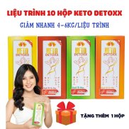 Liệu Trình 10 Hộp Keto Detoxx , Sinh Tố Khử Mỡ, Giảm Cân Siêu Tốc