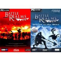 (รูบแบบ▶️แผ่น DVD) Battle Realms &amp; Battle Realms winter of the wolf เกมส์ PC ลงง่ายแค่ก็อปมาวาง รองรับ win10 [ เป็นของเล่น ของสะสม โมเดล ฟิกเกอร์ ]